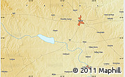 Physical Map of the area around 32° 36' 26" N, 101° 4' 29" W