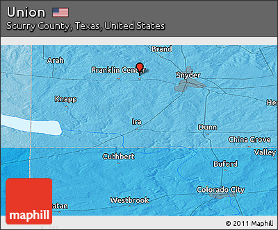 Political Panoramic Map of Union