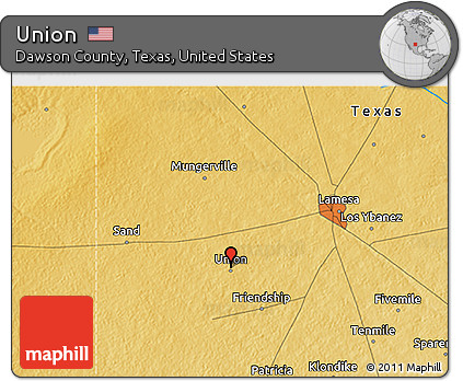 Physical 3D Map of Union