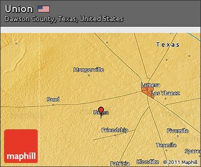 Physical 3D Map of Union