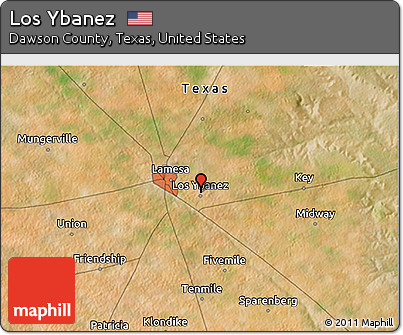Satellite 3D Map of Los Ybanez