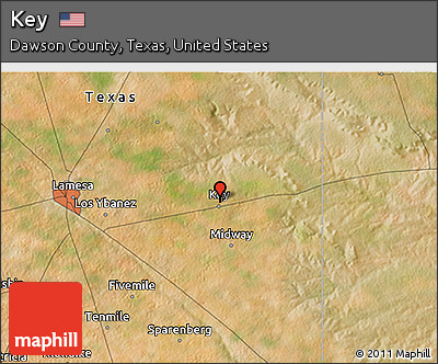 Satellite 3D Map of Key