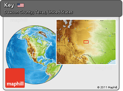 Physical Location Map of Key
