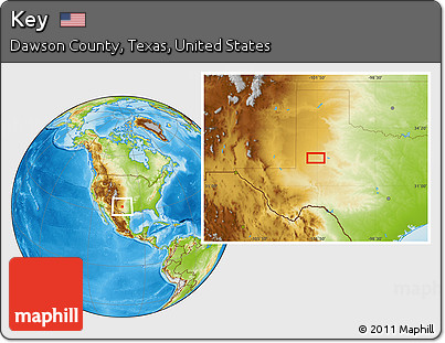 Physical Location Map of Key