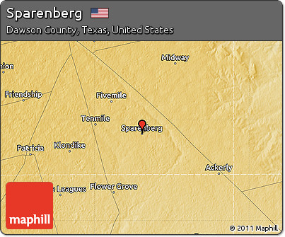 Physical Map of Sparenberg