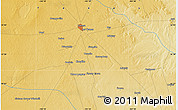 Physical Map of Los Ybanez