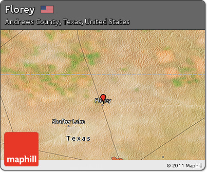 Satellite 3D Map of Florey