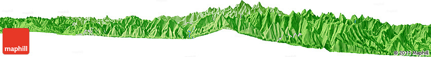 Political Horizon Map of the Area around 32° 36' 26" N, 103° 46' 30" E