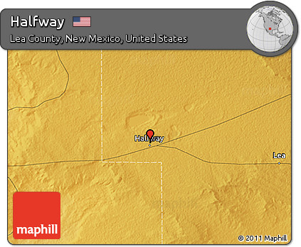 Physical 3D Map of Halfway