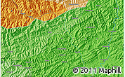 Political Map of the area around 32° 36' 26" N, 105° 28' 29" E