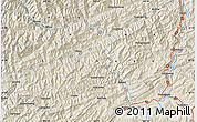 Shaded Relief Map of the area around 32° 36' 26" N, 105° 28' 29" E