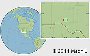 Savanna Style Location Map of Timberon