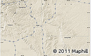 Shaded Relief Map of Timberon