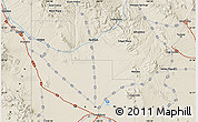 Shaded Relief Map of the area around 32° 36' 26" N, 108° 43' 29" W