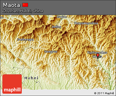 Physical 3D Map of Maota