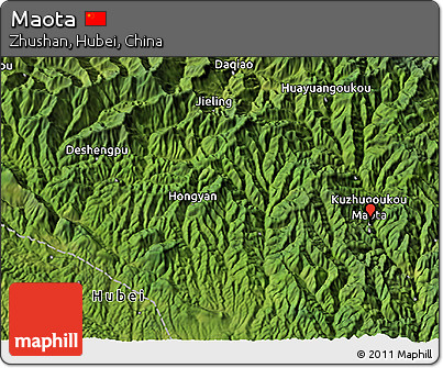Satellite 3D Map of Maota