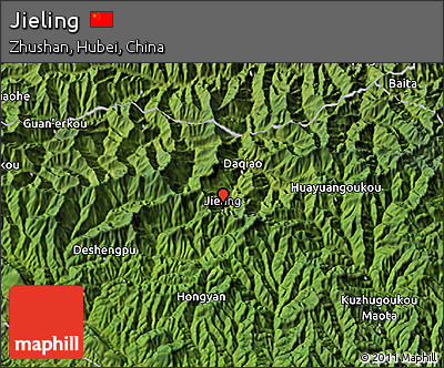 Satellite 3D Map of Jieling