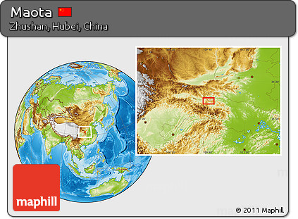 Physical Location Map of Maota