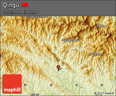 Physical Map of Qingu