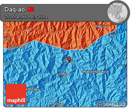 Political Map of Daqiao