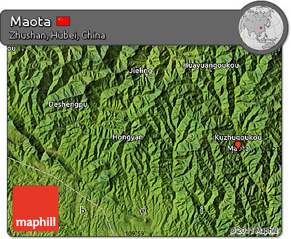 Satellite Map of Maota