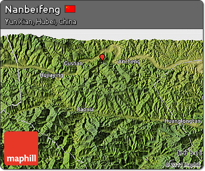 Satellite 3D Map of Nanbeifeng
