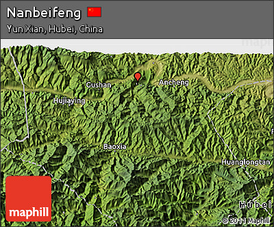Satellite 3D Map of Nanbeifeng