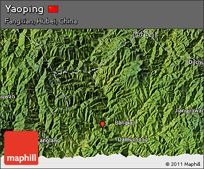Satellite 3D Map of Yaoping