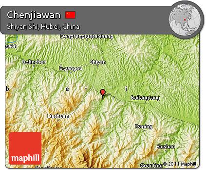 Physical Map of Chenjiawan