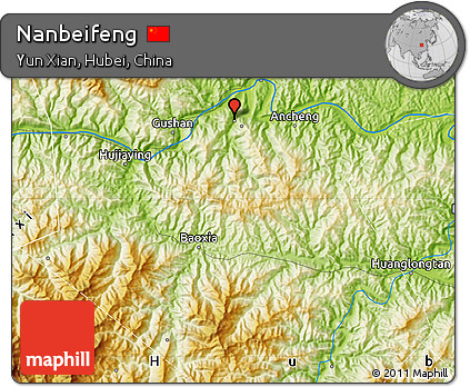 Physical Map of Nanbeifeng