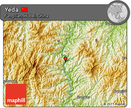 Physical Map of Yeda