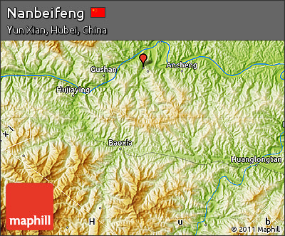Physical Map of Nanbeifeng