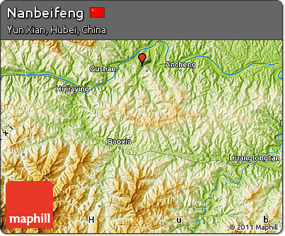 Physical Map of Nanbeifeng