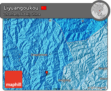 Political Map of Liyuangoukou