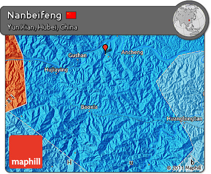 Political Map of Nanbeifeng