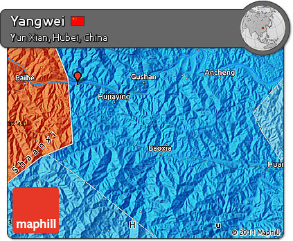 Political Map of Yangwei