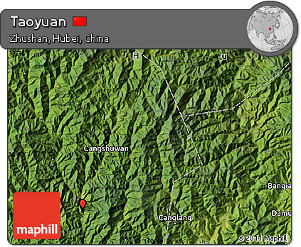 Satellite Map of Taoyuan