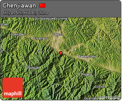 Satellite Map of Chenjiawan