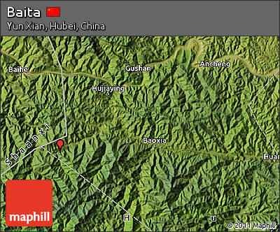 Satellite Map of Baita