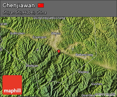 Satellite Map of Chenjiawan