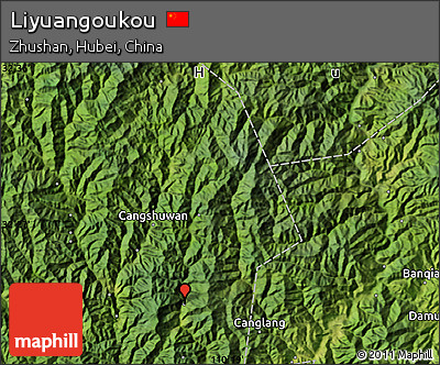 Satellite Map of Liyuangoukou