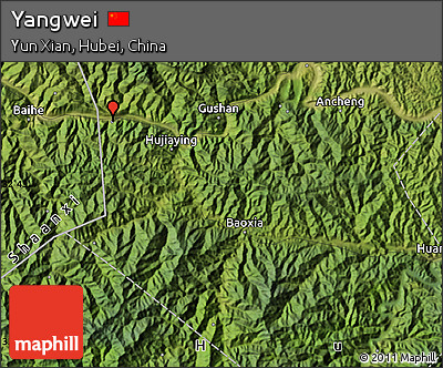Satellite Map of Yangwei