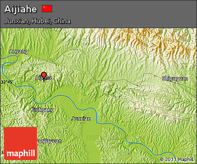 Physical Map of Aijiahe
