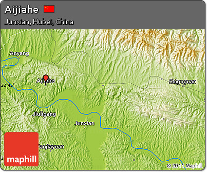 Physical Map of Aijiahe