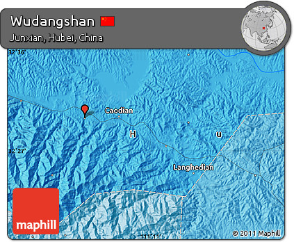 Political Map of Wudangshan