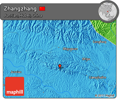 Political Map of Zhangzhang