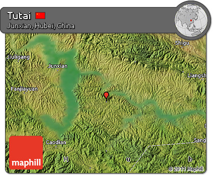 Satellite Map of Tutai