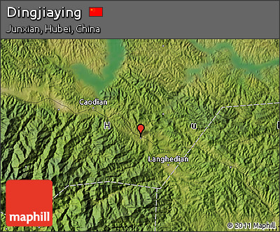 Satellite Map of Dingjiaying