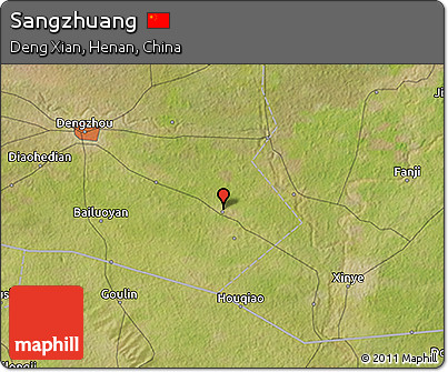 Satellite 3D Map of Sangzhuang