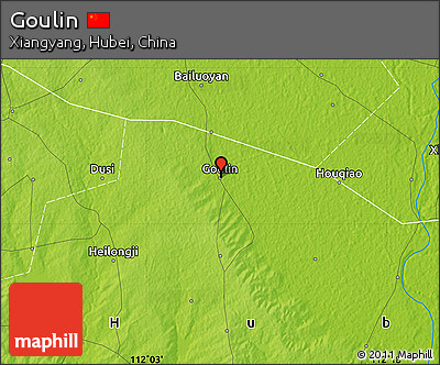 Physical Map of Goulin